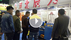 河北辰力鋼絲繩壓套機，再次火遍上海展，訂購火爆，競相下單